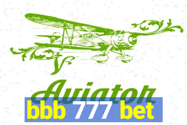 bbb 777 bet